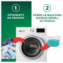 Ariel Lessive Liquide +Active x100 | 100 lavages (4x25), élimine les Odeurs de Transpiration Même Après 7 Jours, impeccable Même