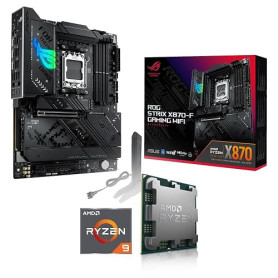 Memory PC Kit d'évolution PC Ryzen 9 9900X 12x 4.4 GHz, 8 GB DDR5, ASUS ROG Strix X870-F Gaming WiFi, be Quiet! Dark Rock 5, Ent