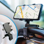 BEENLE Support de téléphone Multifonction pour Tableau de Bord de Voiture, avec Clip à Ressort réglable Rotatif à 360°, Convient