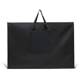 SJTJSPX A1 Sac de Transport pour Planche à Dessin Étanche Sac Portfolio Protection Dossiers Sac de Rangement en Toile Poignée Po