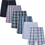JupiterSecret Caleçons en Coton Homme, Lot de 6/10, Ample Style Américain