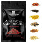 Encens Archanges St Michel résine Sacré & Authentique en Grain 50gr pour Fumigation Brule Parfum ou Encensoir Nettoyage des Mieu