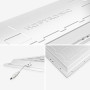 HOFTRONIC - Dalle LED 60x60-4000K Blanc neutre - 36 Watt 4860 Lumen (135lm/W) - Panneau - Sans scintillement - Garantie de 5 ans