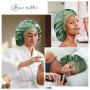 Umisleep Bonnet Soie Cheveux Nuit 22 Momme, Doublure Soie de Mûrier, Doux | 100 % Soie 6A, Double Couche, Grande Taille pour Che