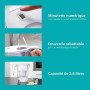 Philips Water Carafe Filtrante XL Avec 3 Cartouches de Remplacement Filtration Avancée, Minuterie Électronique, Débit Rapide, Bl