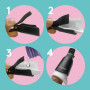 Mylee Pinces à Ongles Soak Off (10), Pinces de Retrait du Vernis UV/LED | Capuchons pour Dissolvant de Vernis à Ongles, Convienn