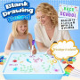 Yellcetoy Jouets Sensoriels pour Autisme, Table Lumineuse à Dessin pour Enfants Table d'Activité à Changement de Couleur, Jouets
