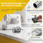 2 Pièces Boîtier Canette Universel Métallique, pour Machine à Coudre 22 mm | 22 mm Boîtier Canette Machine à Coudre en Acier Ino