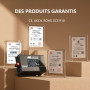 Convertisseur Pur Sinus 2500W/5000W 12V 220V Onduleur Transformateur | 2 Prises EU Courant Alternatif, Ports USB + Type-C, Téléc