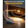 8 x Veilleuse LED Pile, Interrupteur automatique, Détecteur de mouvement | Lampe Placard Adhésive pour Couloir, Escalier, Cuisin