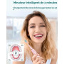 Brosse À Dent Électrique Soniques pour Adultes - Brosse A Dent Sonique avec 8 Têtes de Brosse et Étui de Voyage, 5 Modes, 90 Jou