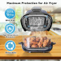 Magnétique Grille Anti Projection Accessoires pour Ninja CRISPi Friteuse Sans Huile Portable, 3,8L, 4-en-1 FN101EUGY,Grille Anti