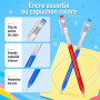Laconile 78 Stylos Gel pour Livre Coloriage Adulte – Pointe Fine 0,6 mm – Gel Pen pour Scrapbooking, Dessin, Écriture, Griffonna