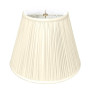 Royal Designs Deep Empire Abat-jour plissé Beige 22,9 x 40,6 x 30,5 cm