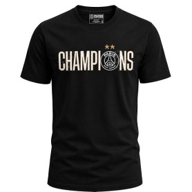 PSG T-Shirt Champions - 2 étoiles - Collection Officielle Paris Saint Germain