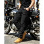 DUOLUVA Pantalon Cargo Homme Tactique Multi Poches X7 (Pas de Ceinture) | Cargo Trouser Mens Combat Stretch Extensible Séchage R