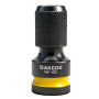 DAKCOS Adaptateur douille porte embout, carré 1/2" - embout hexagonal 1/4" | Mandrin à Libération Rapide, Adaptateur pour clé à 