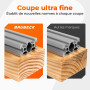 BAUBECK Lame de Scie Circulaire 305x30 mm pour Scie à Onglet | Multi-Matériaux pour Bois, Aluminium, Métal | Coupe Fine, Compati