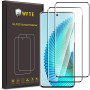 WFTE [Lot de 2] Verre Trempé pour Honor Magic 6 Lite 5G/X9b/X50, 3D Couverture Complète Film de Protection d'écran avec Haute Tr