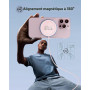 Chargeur Induction iphone,Chargeur Magsafe Compatible avec iPhone 18 Pro Max/18 Pro/Duo/Air/17/16/15/14/13/12 Series,AirPods 5-2