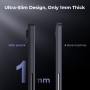 BlueSwan avec Coque MacBook Pro 14 Pouces 2026-2021 M5-M1 Anti-Traces | Coque Compatible avec MacBook Pro 14" M5/M4/M3/M2/M1 A34