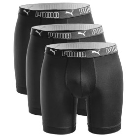 Puma Long Boxer Caleçon Boxeur Homme (Lot de 3)