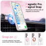 YINLAI Coque pour Samsung S26 Ultra 6.9", Compatible avec MagSafe, Protection Antichoc Militaire Coque Transparente Anti-jauniss