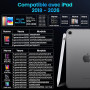 Variglas Stylet pour iPad 2018-2026 - 2X Charge Rapide | Précision Pixel,Rejet de Paume,Compatible avec iPad 11(A16)/10/9/8/7/6