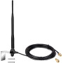 Nelawya Ouvre-Porte Smart Gate, Porte de Garage, antenne 433,92 MHz, récepteur Longue Distance, antenne câble de 3 m à Faible Pe