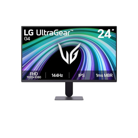 LG Ultragear | Écran Gaming IPS 24" FHD | 144Hz 5ms | 24G411B-B, Dalle IPS 16:9, 250cd/m², 144Hz 5ms GtG | 1ms MBR, HDR10 | sRGB