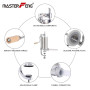 MASTER FENG Poussoir à Saucisse, en Aluminium Inoxydable Machine à Saucisses Professionnelle Manuel Poussoir à Viande avec 8 Tub