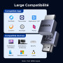 UGREEN Lot de 4 HDMI Dummy Plug 4K 60Hz EDID Émulateur d'Affichage HDCP | 1080P Headless Ghost Compatible avec Macbook Pro PC La