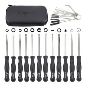 Hippotech Lot de 12 Outils de réglage de carburateur avec Tournevis acircle pour Petit Moteur 2 Temps pour Husqvarna pour STHIL