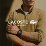 Montre analogique-numérique Multifonction à Quartz Lacoste de la Collection LC33 avec Bracelet en Silicone – Disponible pour Hom