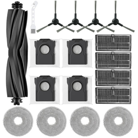 Pièces de Rechange Équipement pour Dreame L10s Ultra Gen 2/ L10s Pro Ultra Heat/ X30 Ultra/Mova E30 Ultra Aspirateur 1 Maître Br