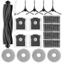Pièces de Rechange Équipement pour Dreame L10s Ultra Gen 2/ L10s Pro Ultra Heat/ X30 Ultra/Mova E30 Ultra Aspirateur 1 Maître Br