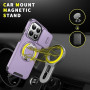 LYZXMY Coque pour Xiaomi 17T Pro 5G+1 x Film de Protection+Support à Anneau Rotatif à 360° et Capot Glissant pour Couverture de