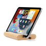 FadyDail Support Tablette Bureau en Bambou, Portable Porte Telephone en Bois Tablet Stand pour Tablette, iPhone, iPad Bureau et