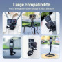 JJC Adaptateur Support Magnétique pour Insta 360 X5 Ace Pro 2 Caméra Sport | Support Démontage Rapide pour Insta360 X5 & Ace/ Ac