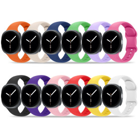Tiorecime Lot de 12 bracelets compatibles avec Samsung Galaxy Watch 9/8 40 mm 44 mm/Galaxy Watch 8 Classic 46 mm/Galaxy Watch Ul