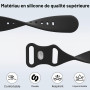 Tiorecime Lot de 12 bracelets compatibles avec Samsung Galaxy Watch 9/8 40 mm 44 mm/Galaxy Watch 8 Classic 46 mm/Galaxy Watch Ul