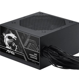MSI MAG A650BN PCIE5 III Alimentation ATX 3.1, 80 Plus Bronze | 650W, compatible PCIe 5.1, connecteur natif 12V-2x6 bicolore, câ