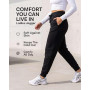 Real Essentials Lot de 3 Pantalons de Jogging en Polaire pour Femme, Coupe décontractée, athlétisme décontracté (Grandes Tailles