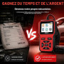 Valise Diagnostic Auto Multimarque, OBD2 Diagnostic Français | 10 Fonctions Valise Diagnostic Voiture Défaillance Moteur pour BM
