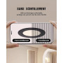 Lot de 20 Spot LED Encastrable Noir 5W, Blanc Froid 6000K, Trous Ø75-90mm | Grebeam Spot Encastrable Noir 90mm, IP44, Ultramince