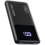 INIU 10000mAh Batterie Externe, Slim 22.5W Charge Rapide Voyage Power Bank | Câble USB C Amovible, Autorisé en Avion, Essentiels