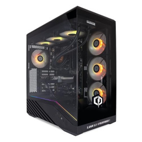 CyberpowerPC Luxe Gaming PC - Intel Core i7 12700KF, Nvidia RTX 5070, 32GB RAM, 1TB NVMe SSD, 650W PSU, Wi-FI, Windows 11, Liqui