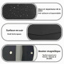 YSDINK Enveloppe Porte-documents A4 en cuir PU avec Fermeture Métallique, Étanche et Extensible, Grande Capacité pour Dossiers, 