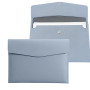 YSDINK Enveloppe Porte-documents A4 en cuir PU avec Fermeture Métallique, Étanche et Extensible, Grande Capacité pour Dossiers, 