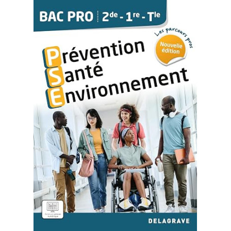 Les Parcours Pros Prévention Santé Environnement (PSE) 2de, 1re, Tle Bac Pro (2024) - Pochette élève